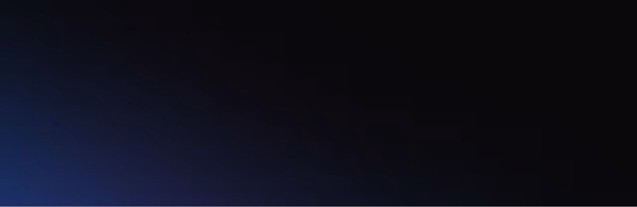 Gradient background fading from deep navy blue on the right.
